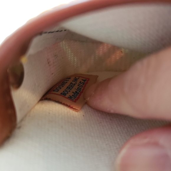 Dooney and Bourke Tartan plaid pattern small Pouch - Picture 8 of 9